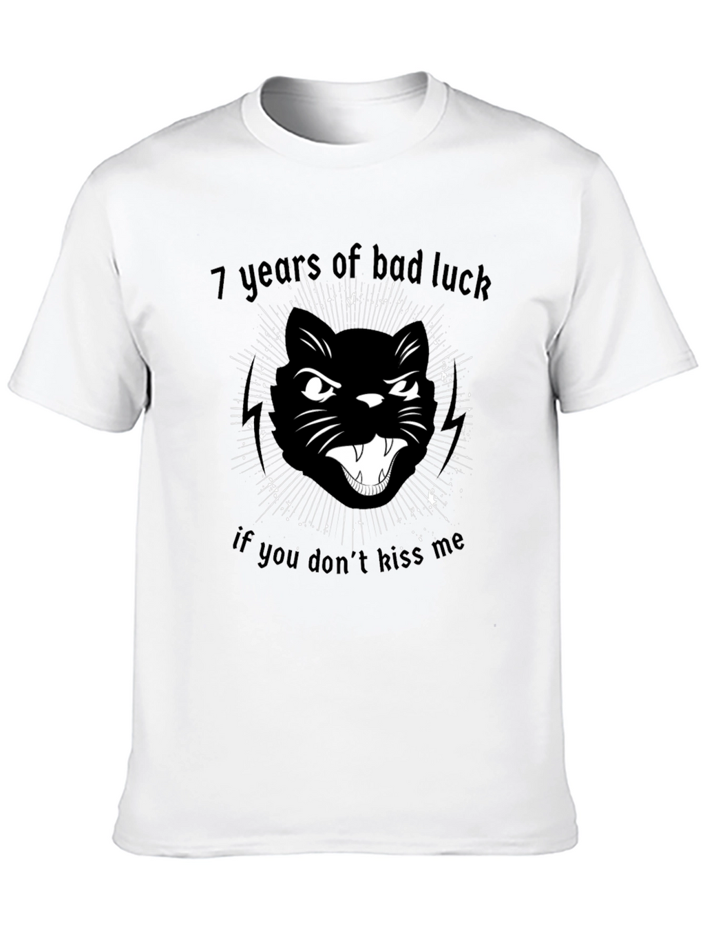 7 Years Bad Luck Cat T-Shirt