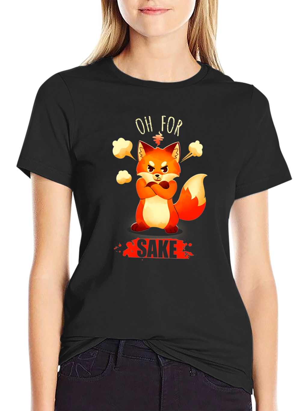 Funny Fox T-Shirt - Oh For Sake