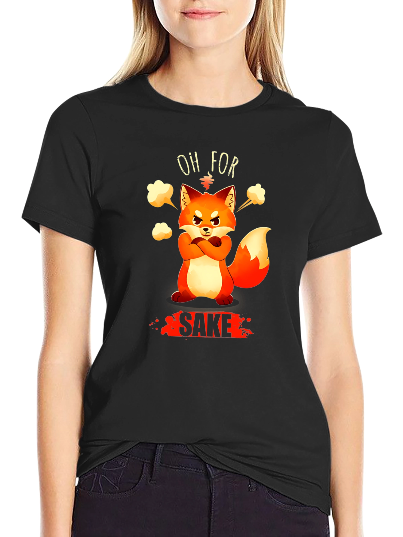 Funny Fox T-Shirt - Oh For Sake