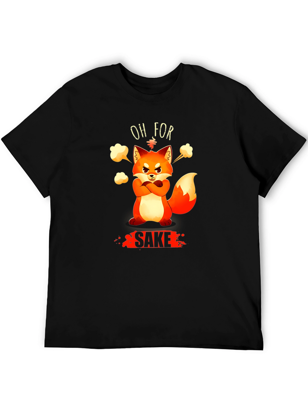 Funny Fox T-Shirt - Oh For Sake
