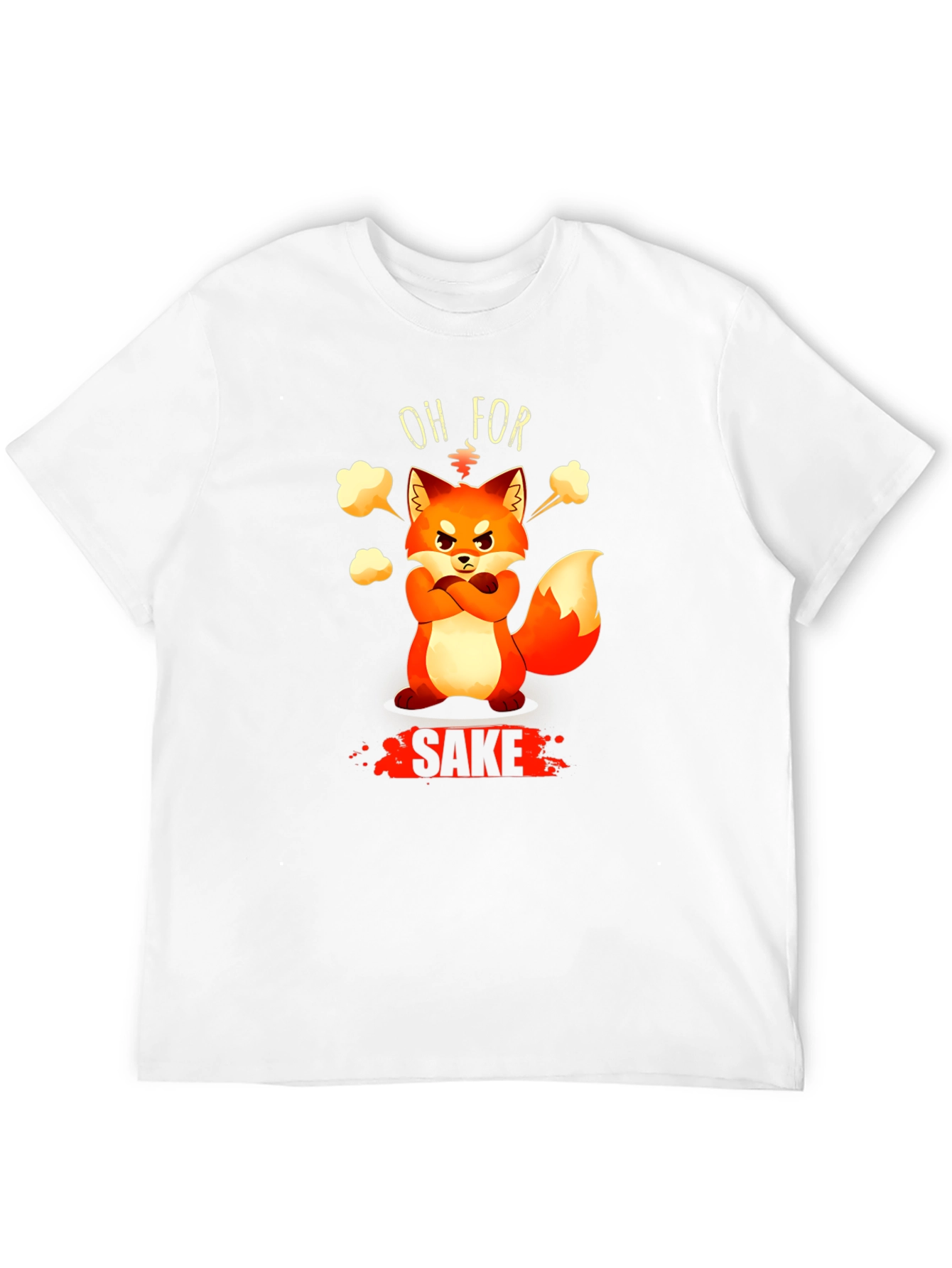 Funny Fox T-Shirt - Oh For Sake