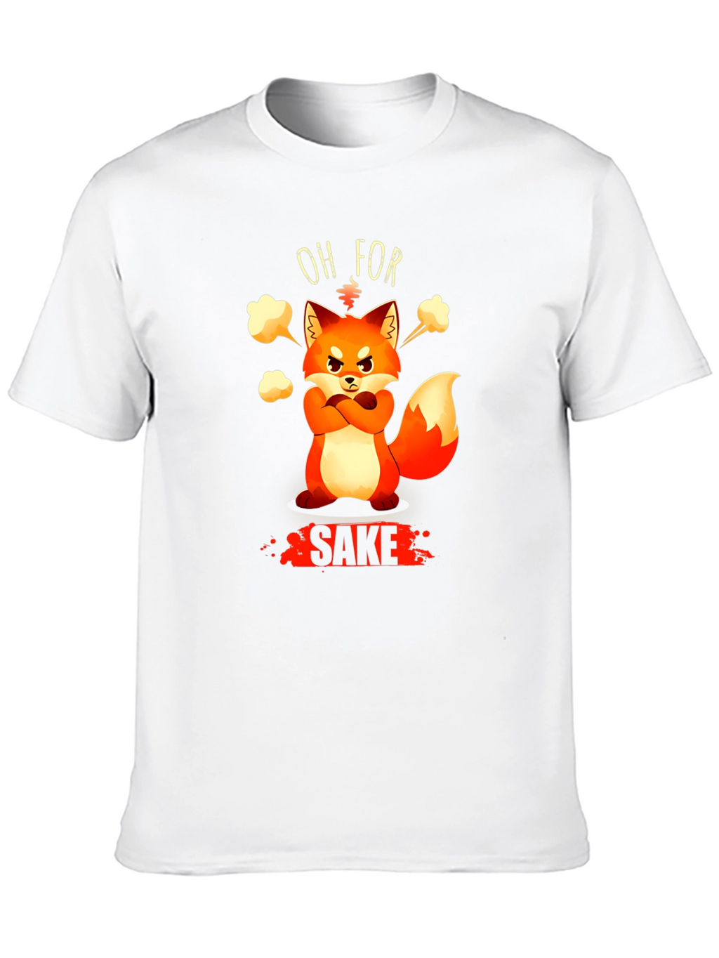 Funny Fox T-Shirt - Oh For Sake