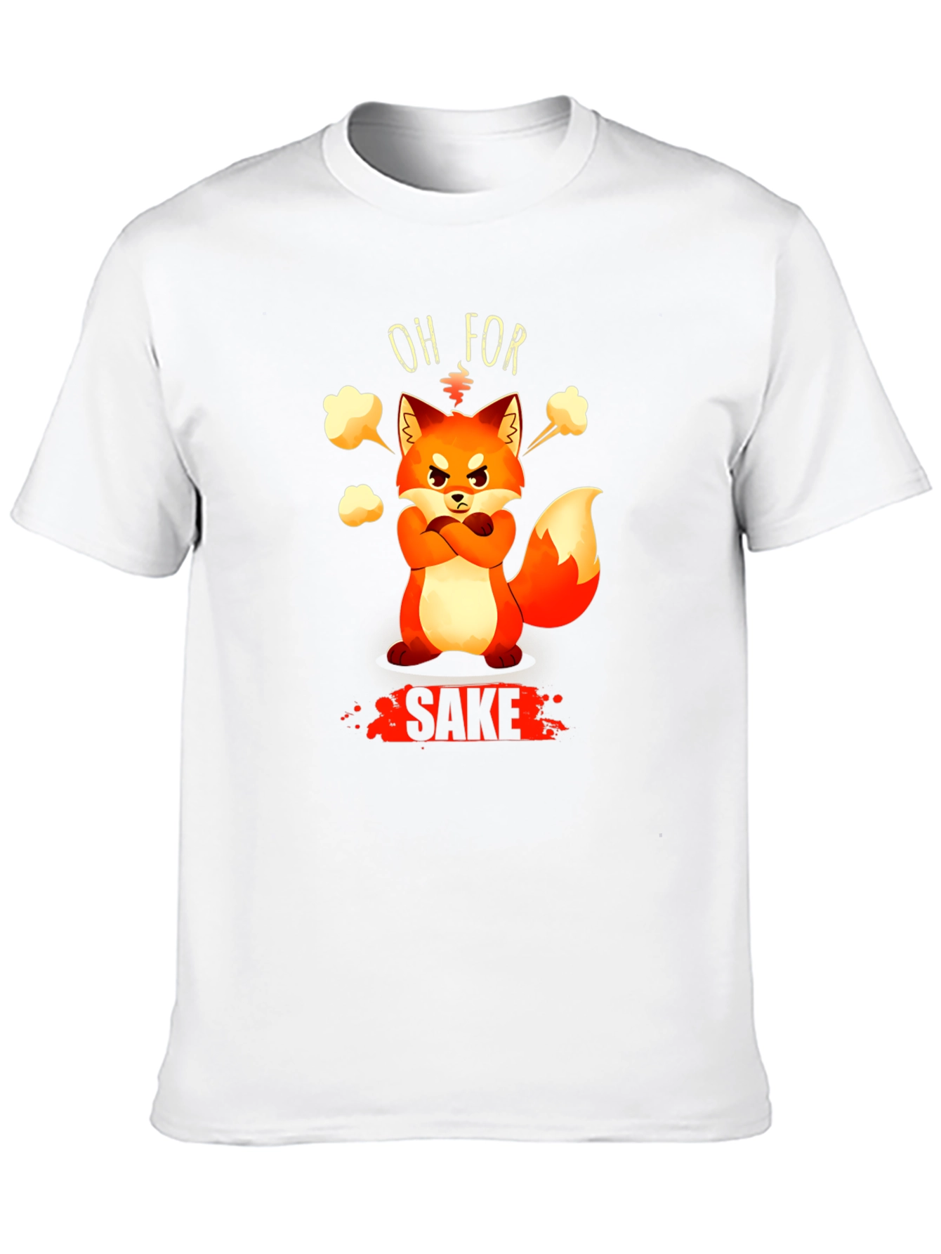 Funny Fox T-Shirt - Oh For Sake