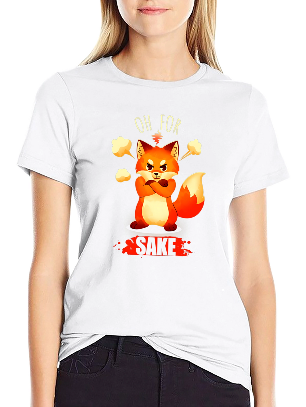 Funny Fox T-Shirt - Oh For Sake
