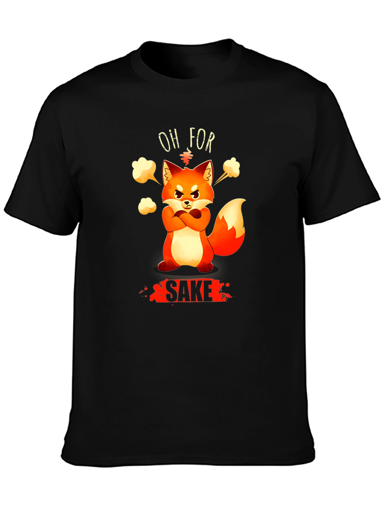 Funny Fox T-Shirt - Oh For Sake