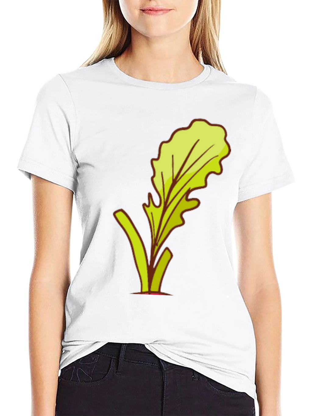 Lettuce Graphic Black T-Shirt