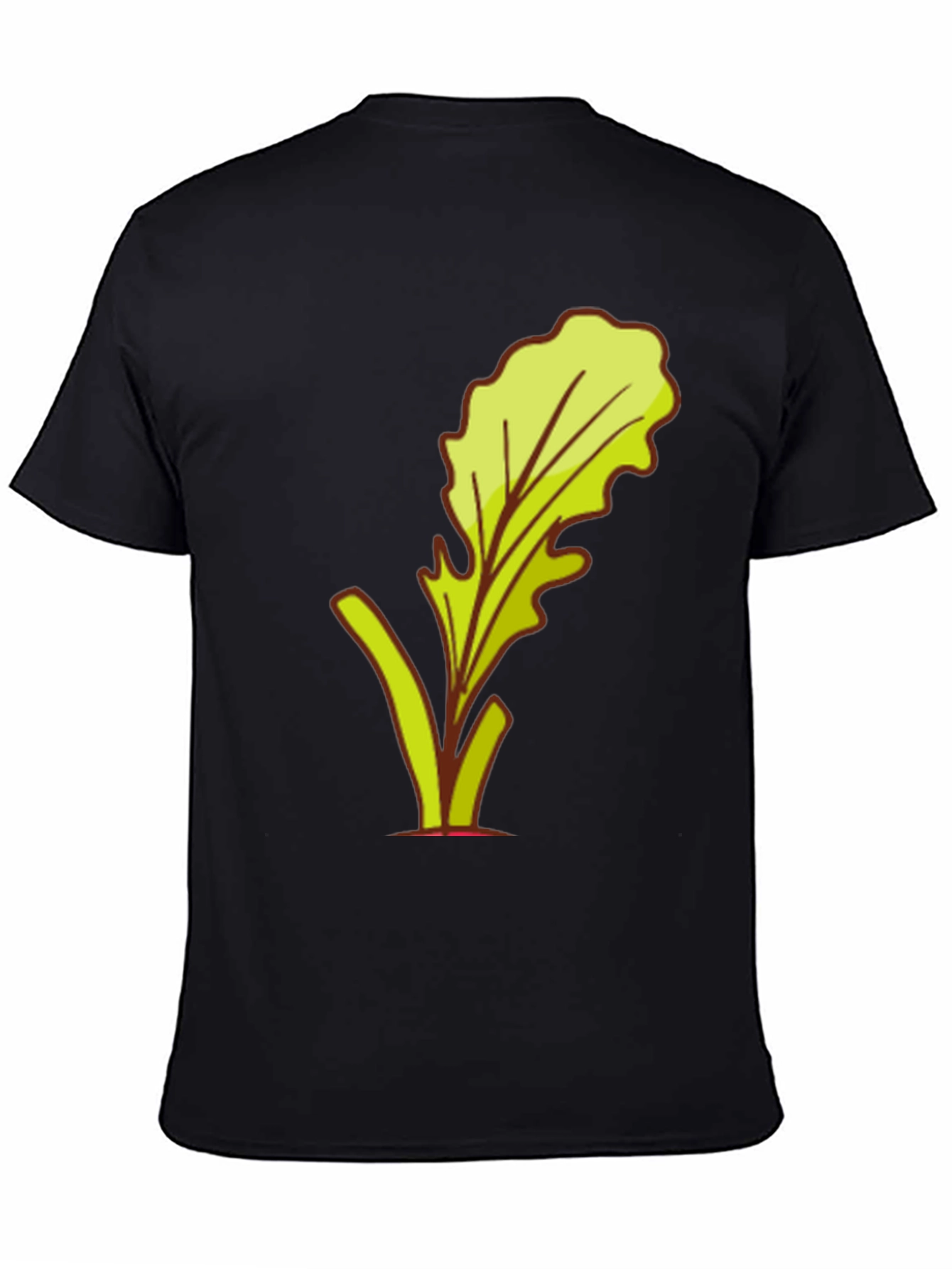 Lettuce Graphic Black T-Shirt
