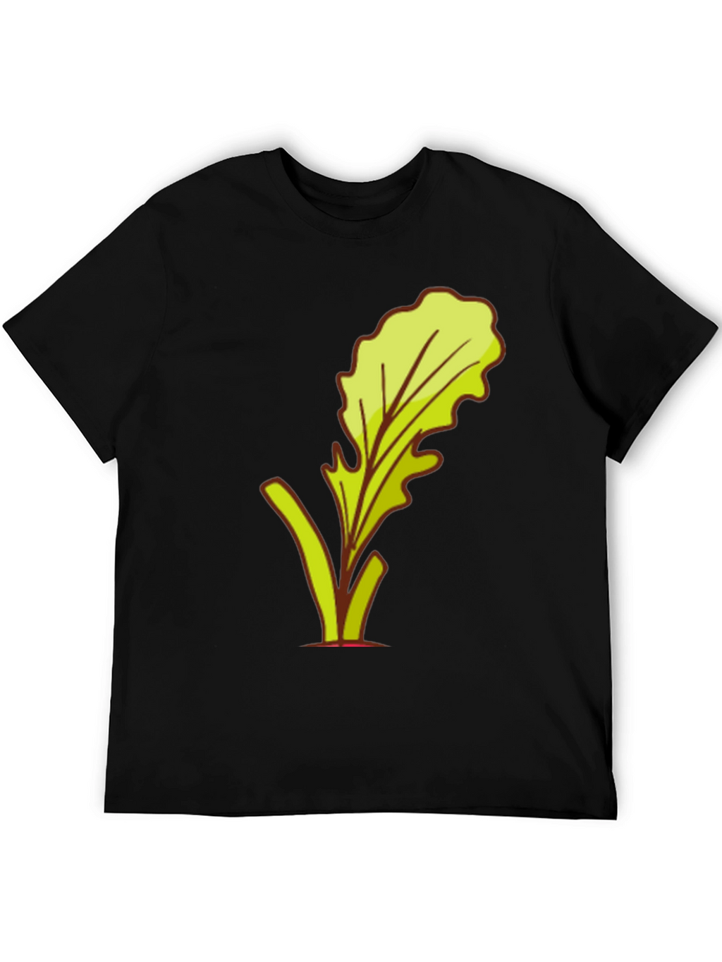 Lettuce Graphic Black T-Shirt