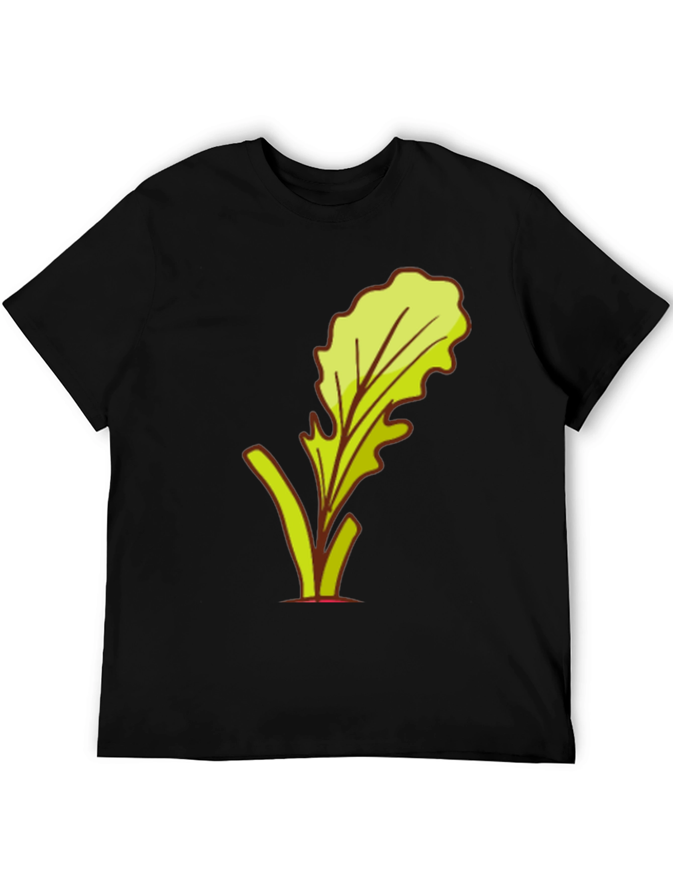 Lettuce Graphic Black T-Shirt