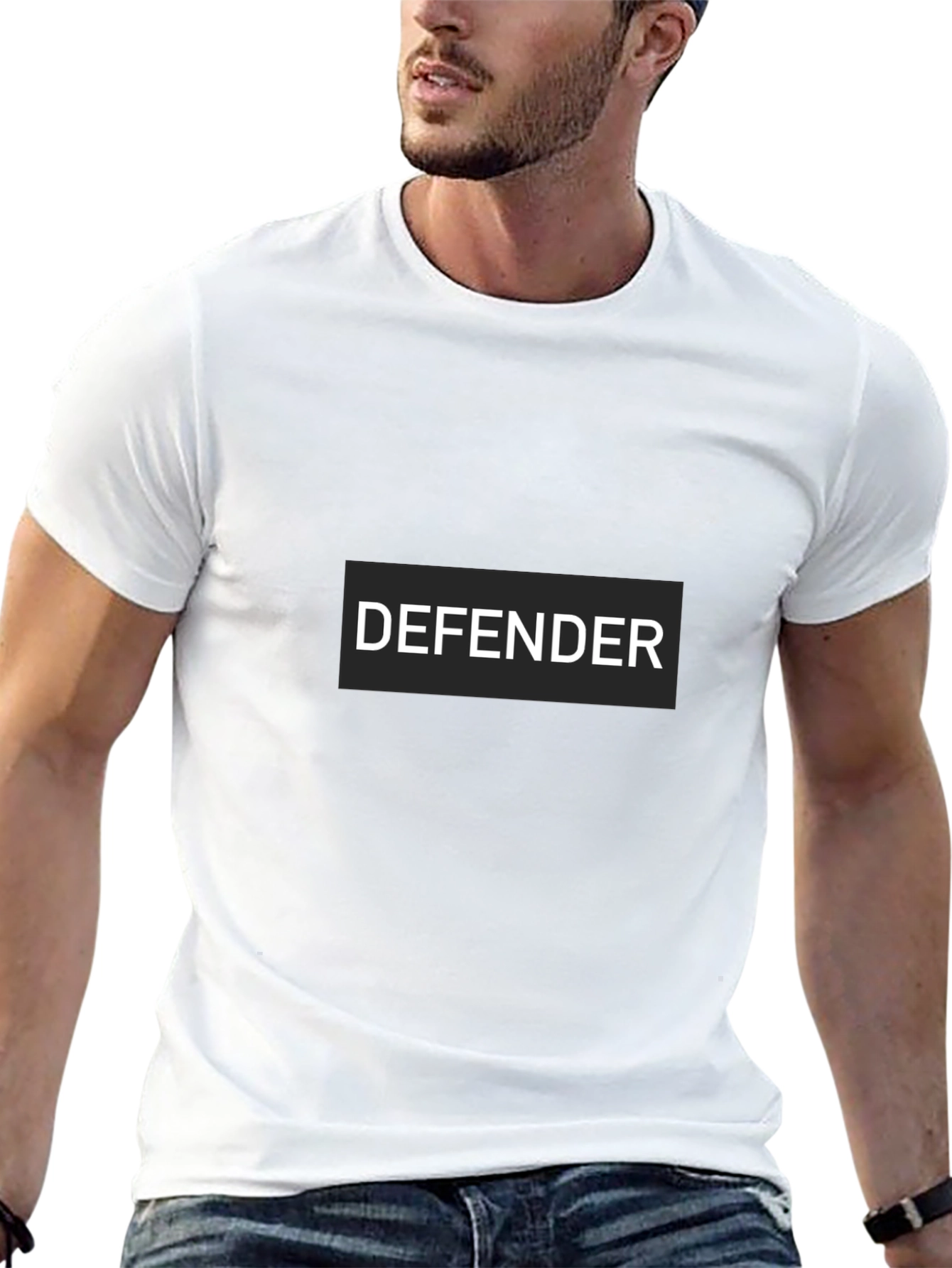 Defender Black T-Shirt