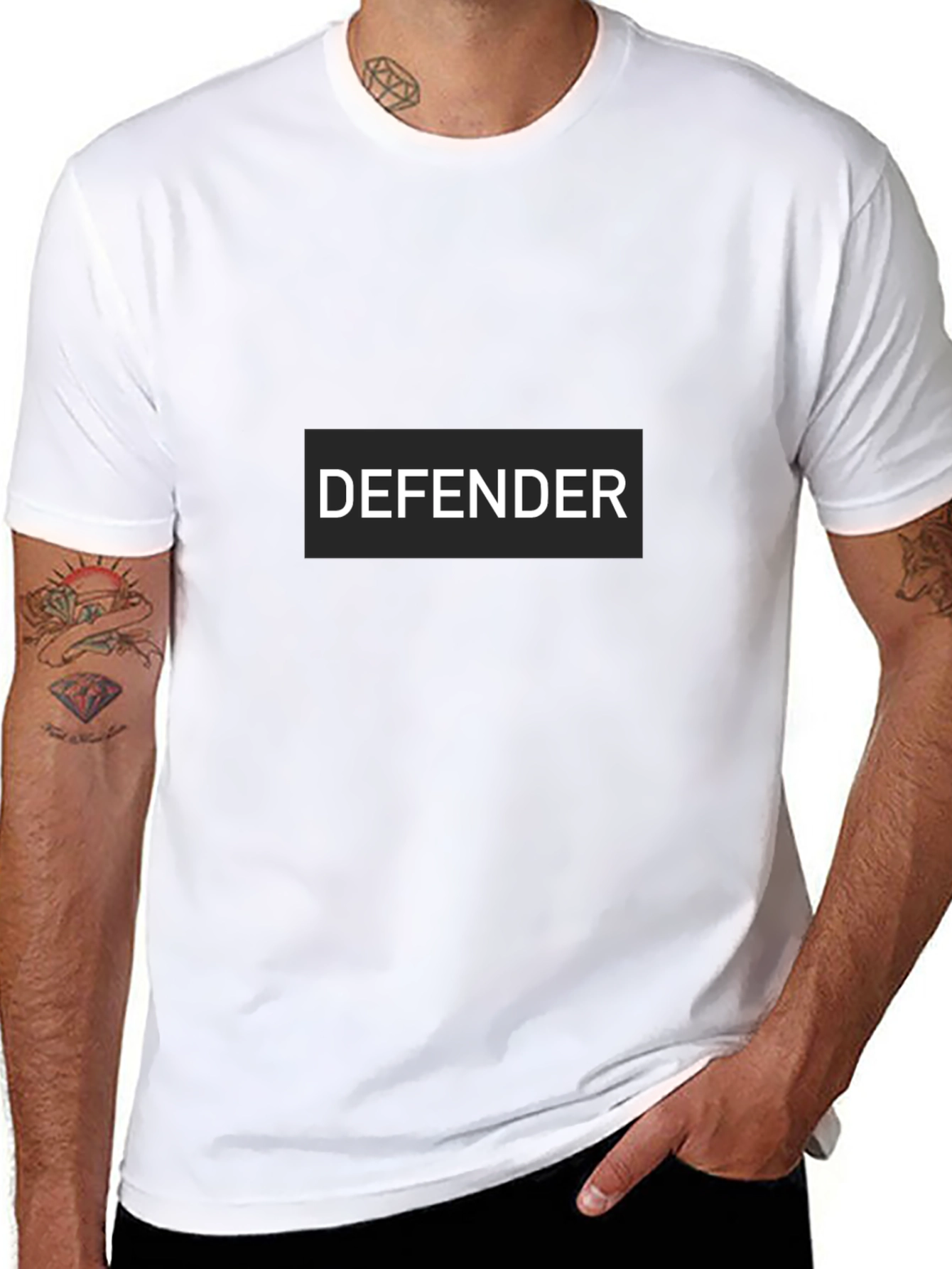 Defender Black T-Shirt