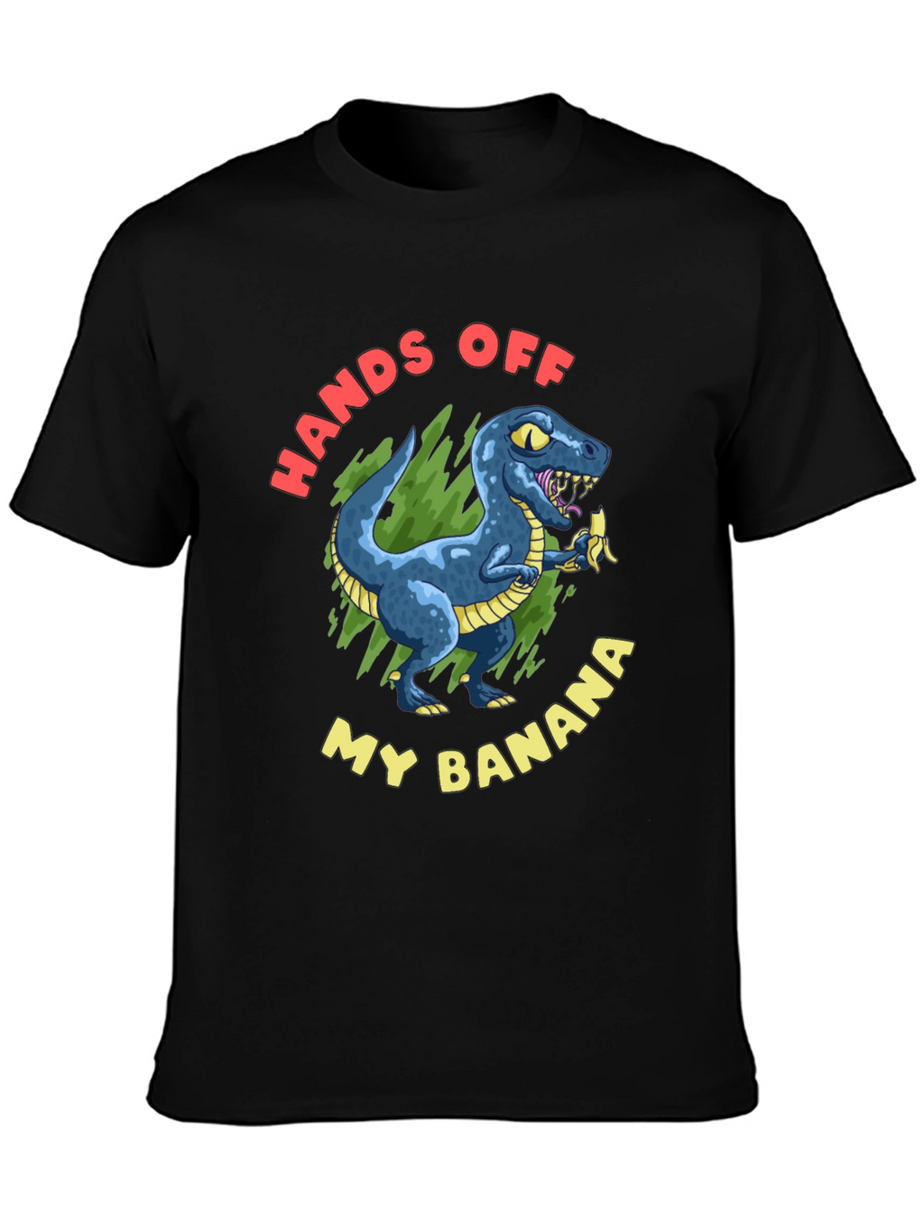 Hands Off My Banana T-Rex Graphic Tee