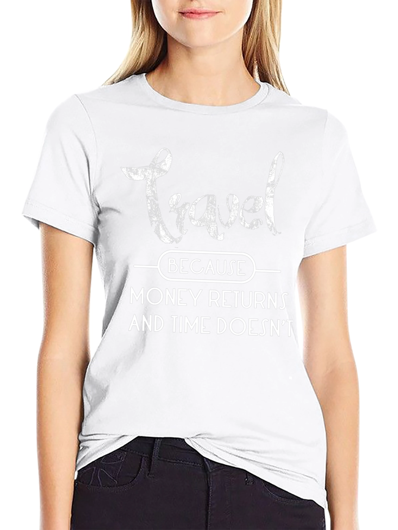 Travel Because Graphic Tee