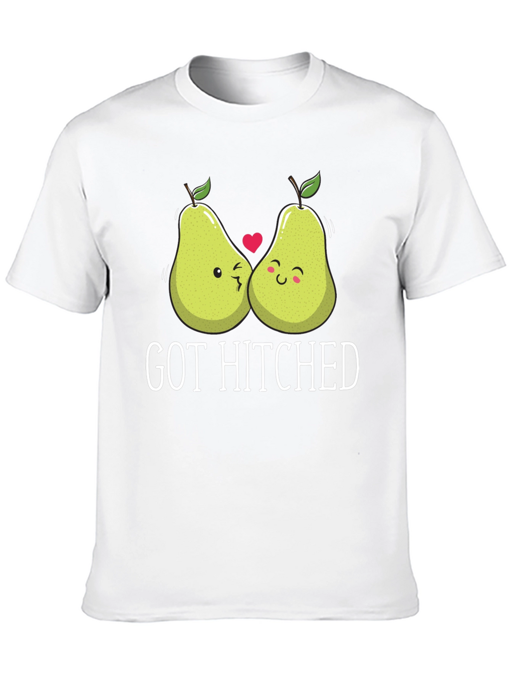 Got Hitched Pear Pun T-Shirt