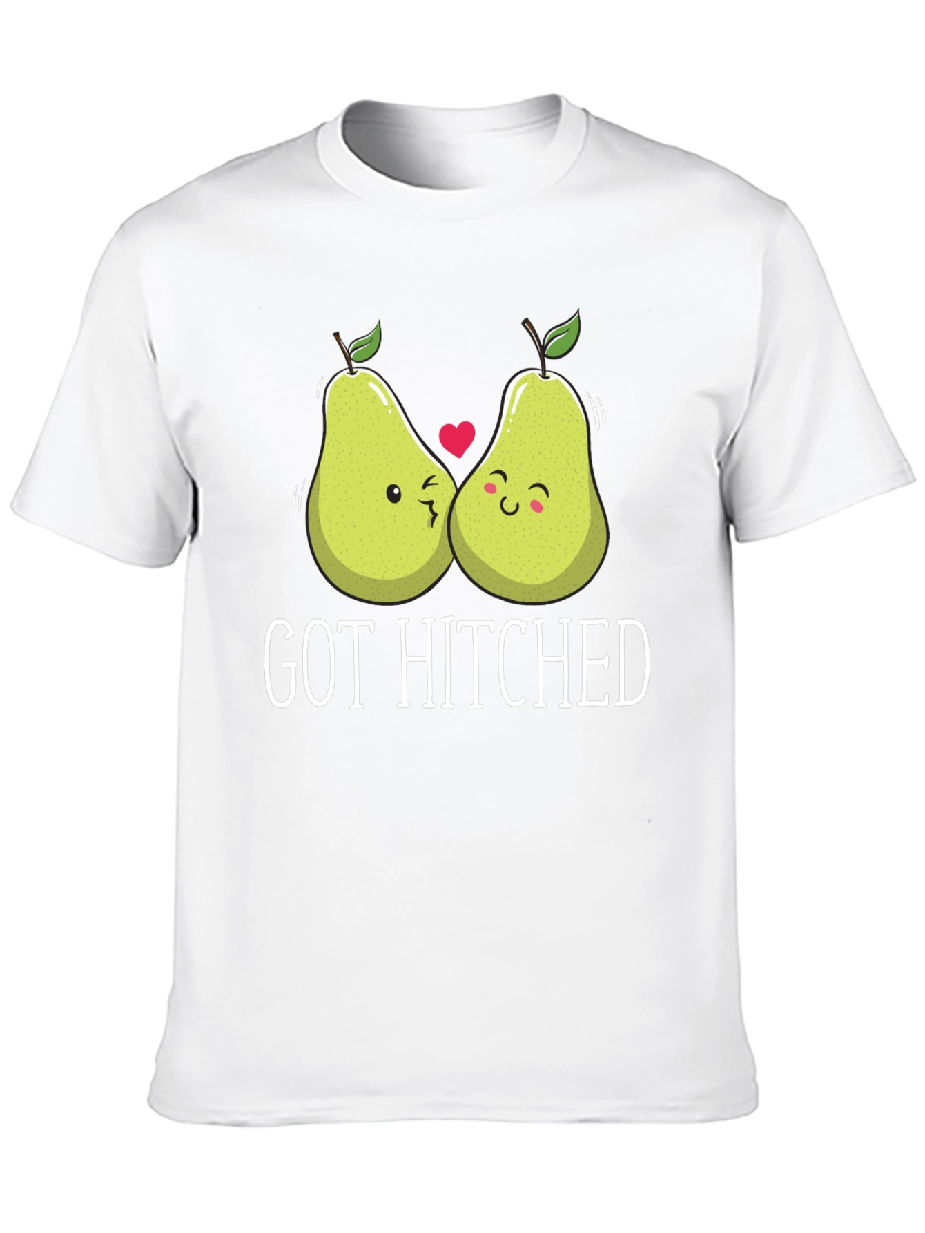 Got Hitched Pear Pun T-Shirt