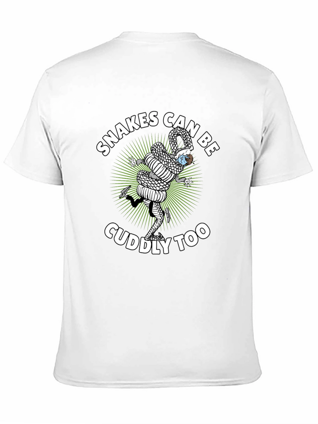 Snakes Can Be Cuddly Too Graphic Tee