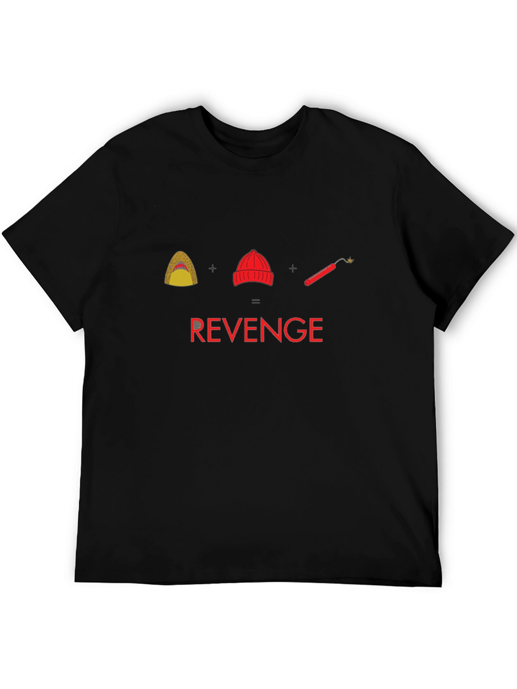 Shark Hat Dynamite Revenge T-Shirt