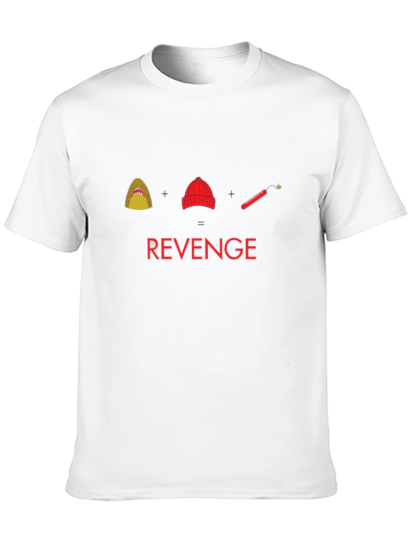 Shark Hat Dynamite Revenge T-Shirt