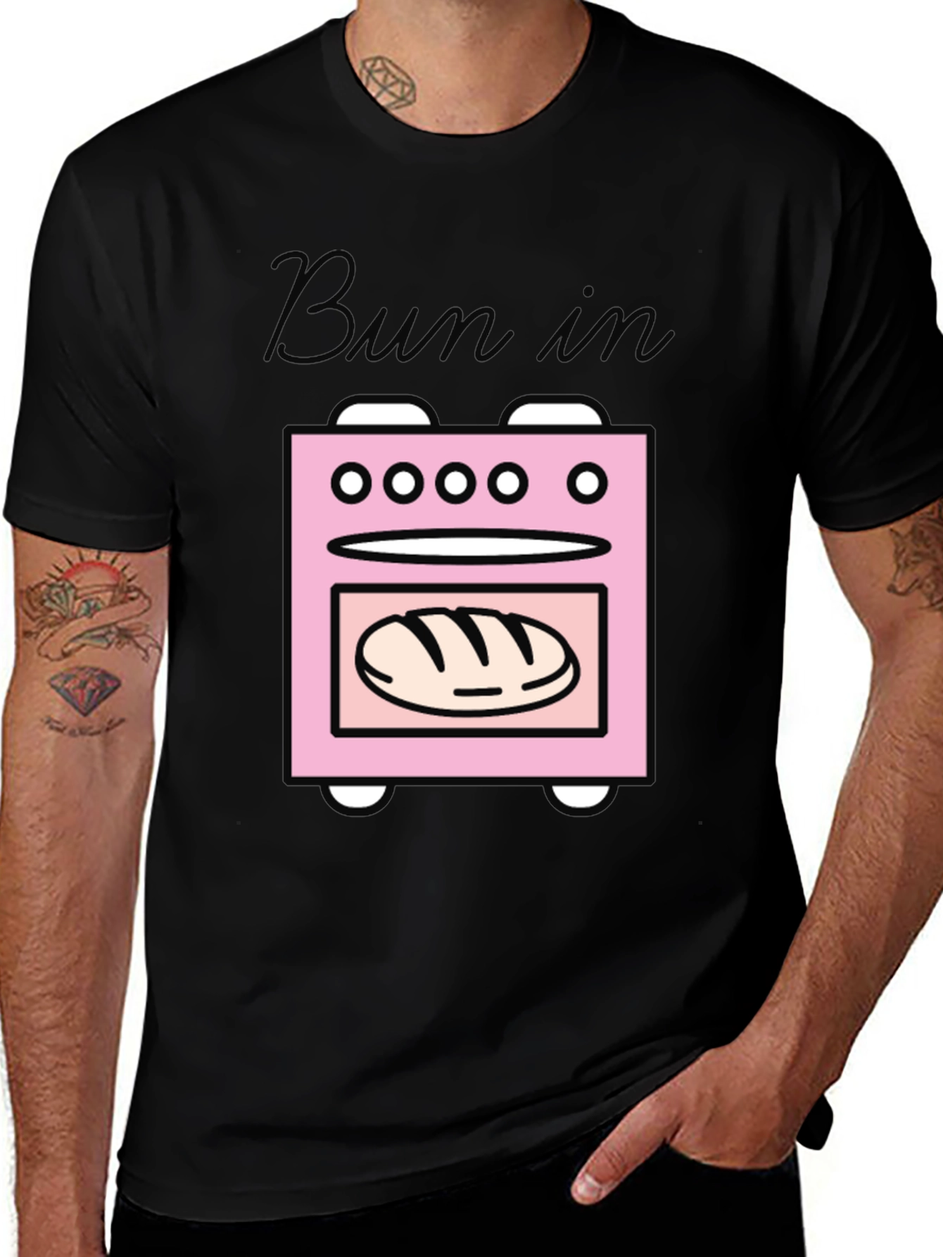 Bun in the Oven Graphic Tee - Expecting Parents