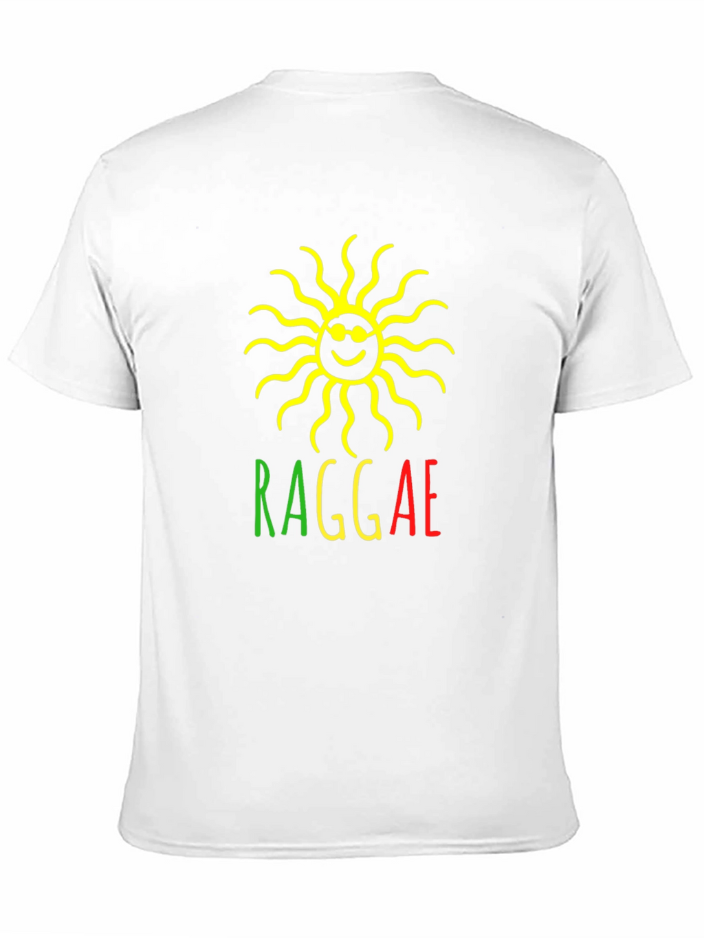 Rasta Reggae Sun Graphic T-Shirt