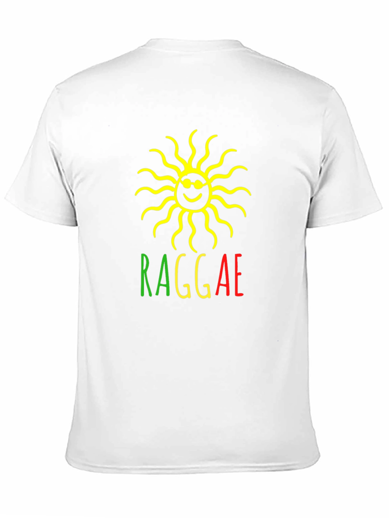 Rasta Reggae Sun Graphic T-Shirt