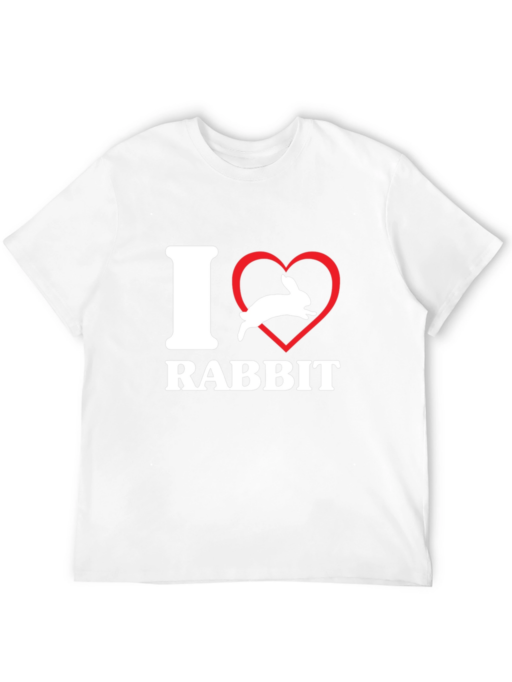 I Heart Rabbit T-Shirt - Unisex Graphic Tee