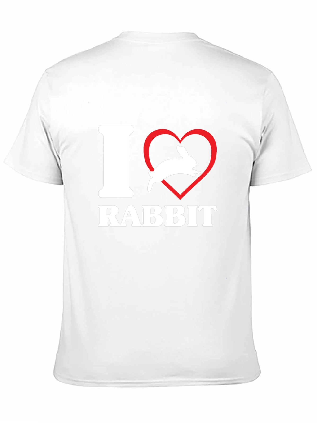 I Heart Rabbit T-Shirt - Unisex Graphic Tee