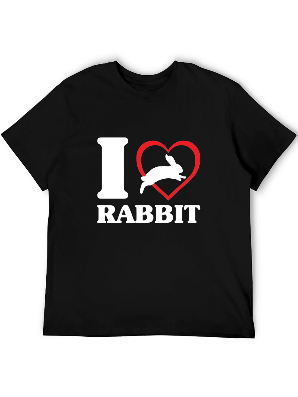 I Heart Rabbit T-Shirt - Unisex Graphic Tee