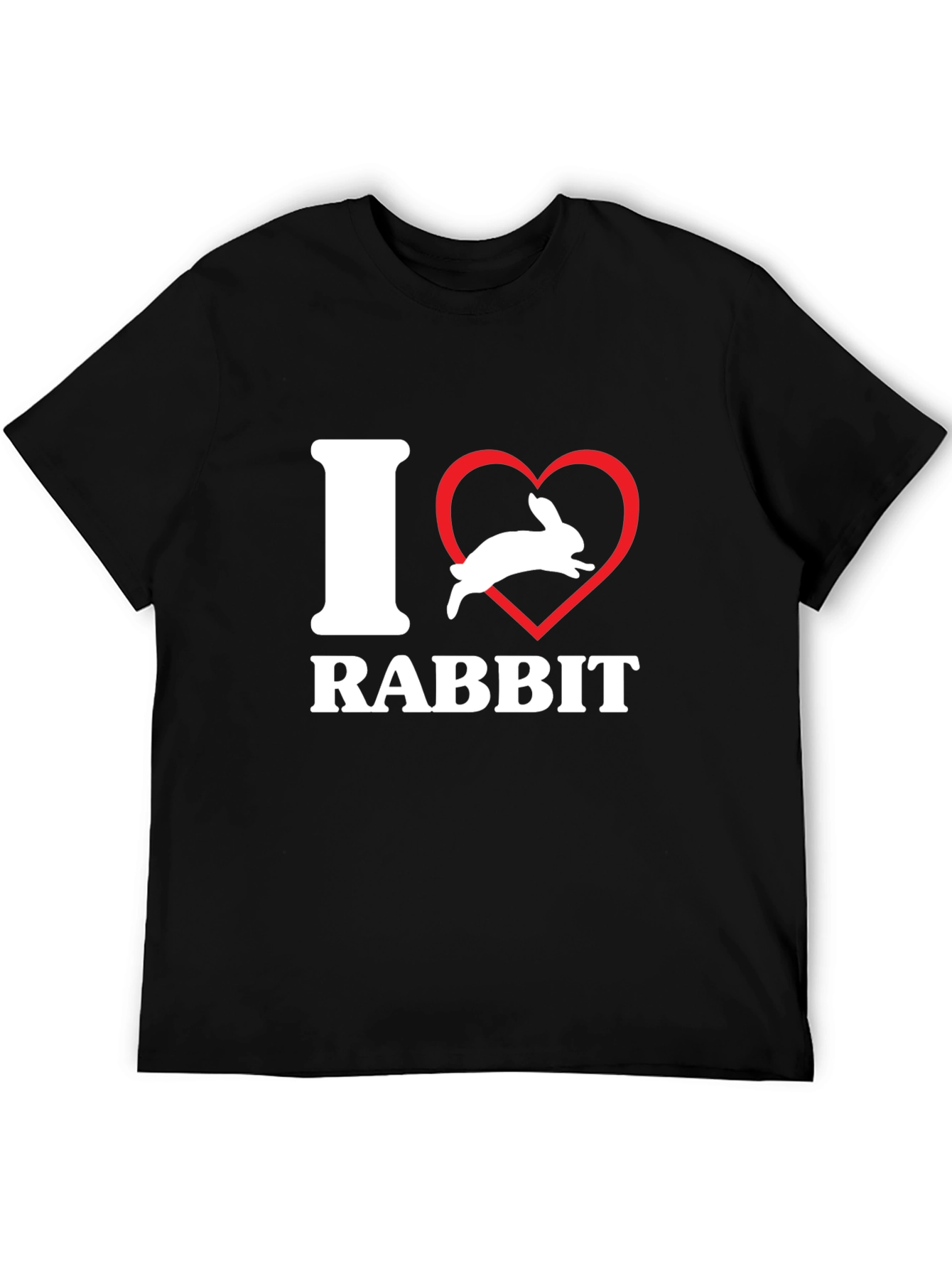 I Heart Rabbit T-Shirt - Unisex Graphic Tee