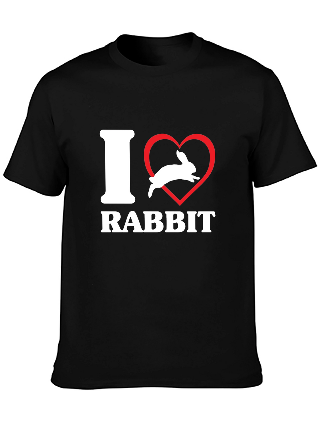 I Heart Rabbit T-Shirt - Unisex Graphic Tee