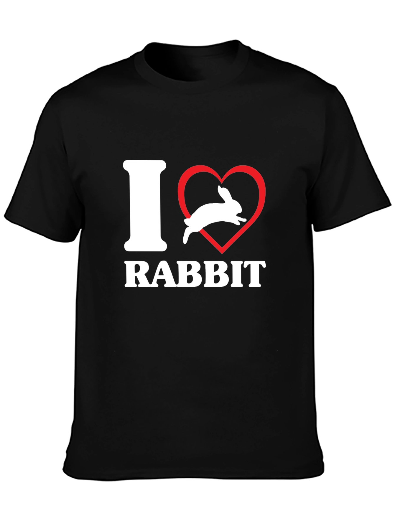 I Heart Rabbit T-Shirt - Unisex Graphic Tee