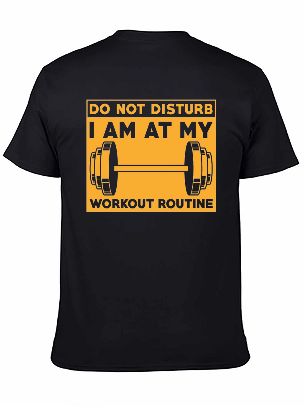 Workout Routine Graphic T-Shirt