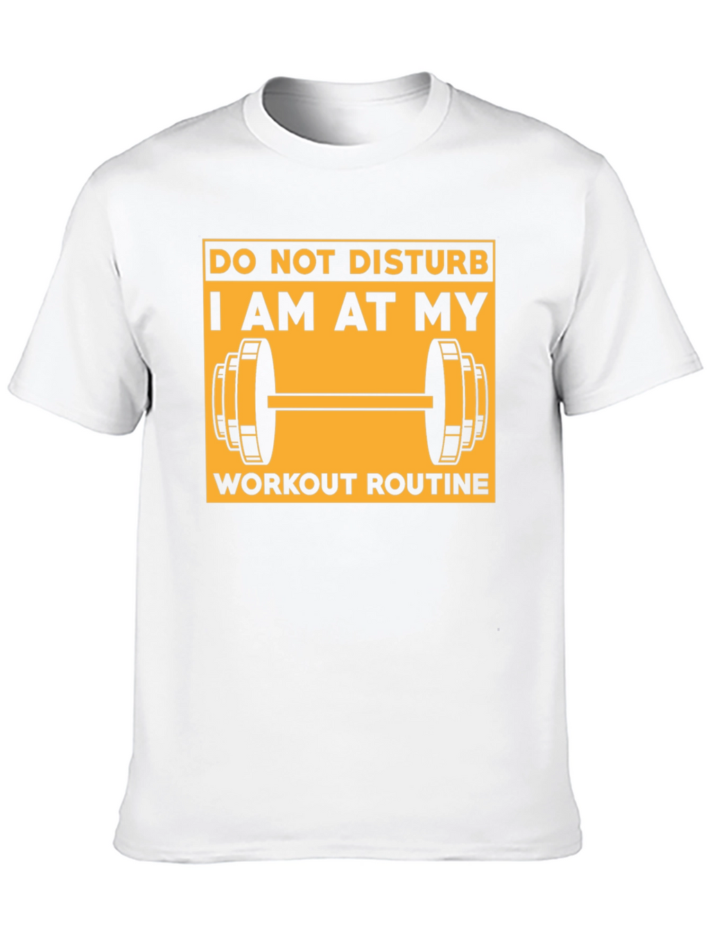 Workout Routine Graphic T-Shirt