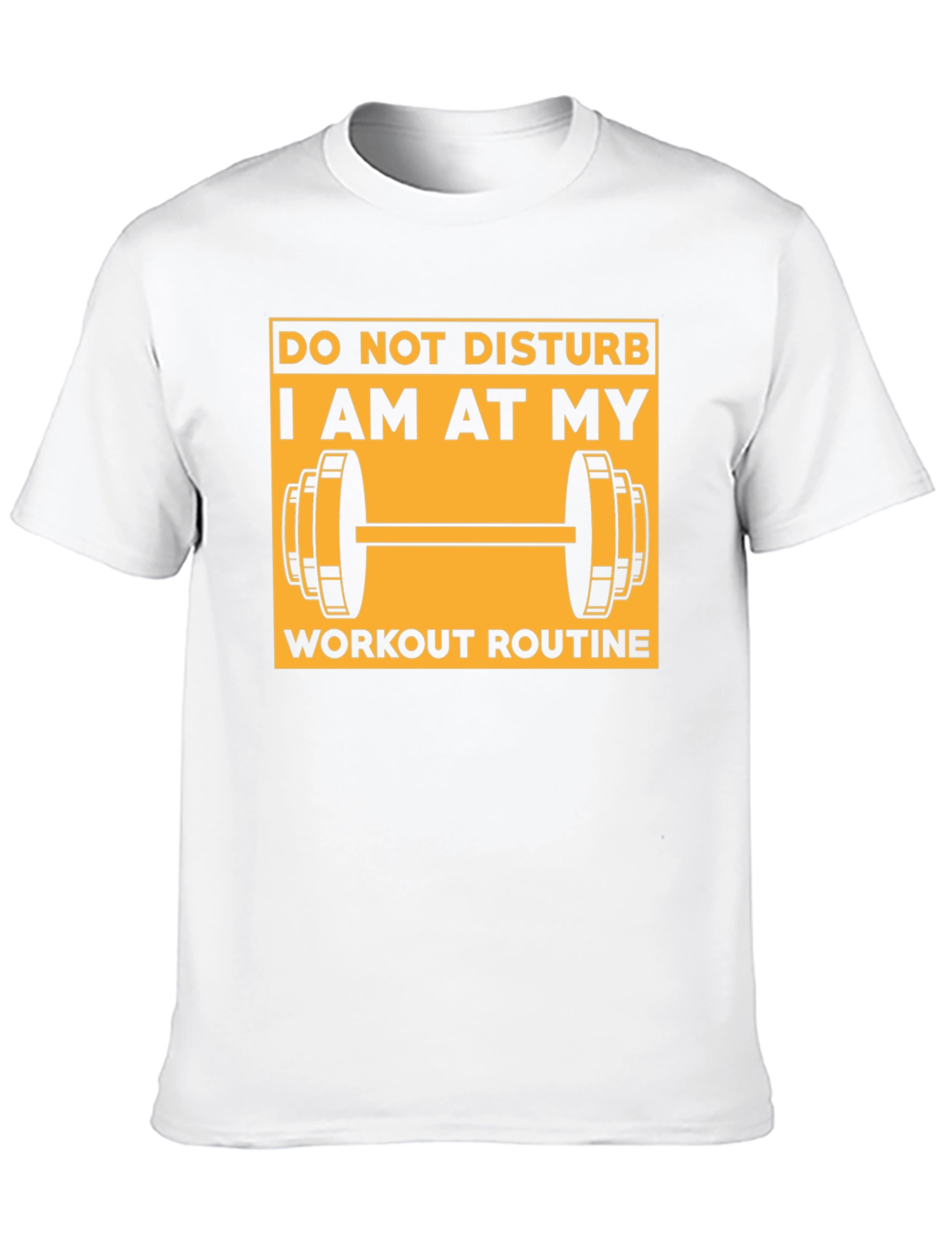 Workout Routine Graphic T-Shirt