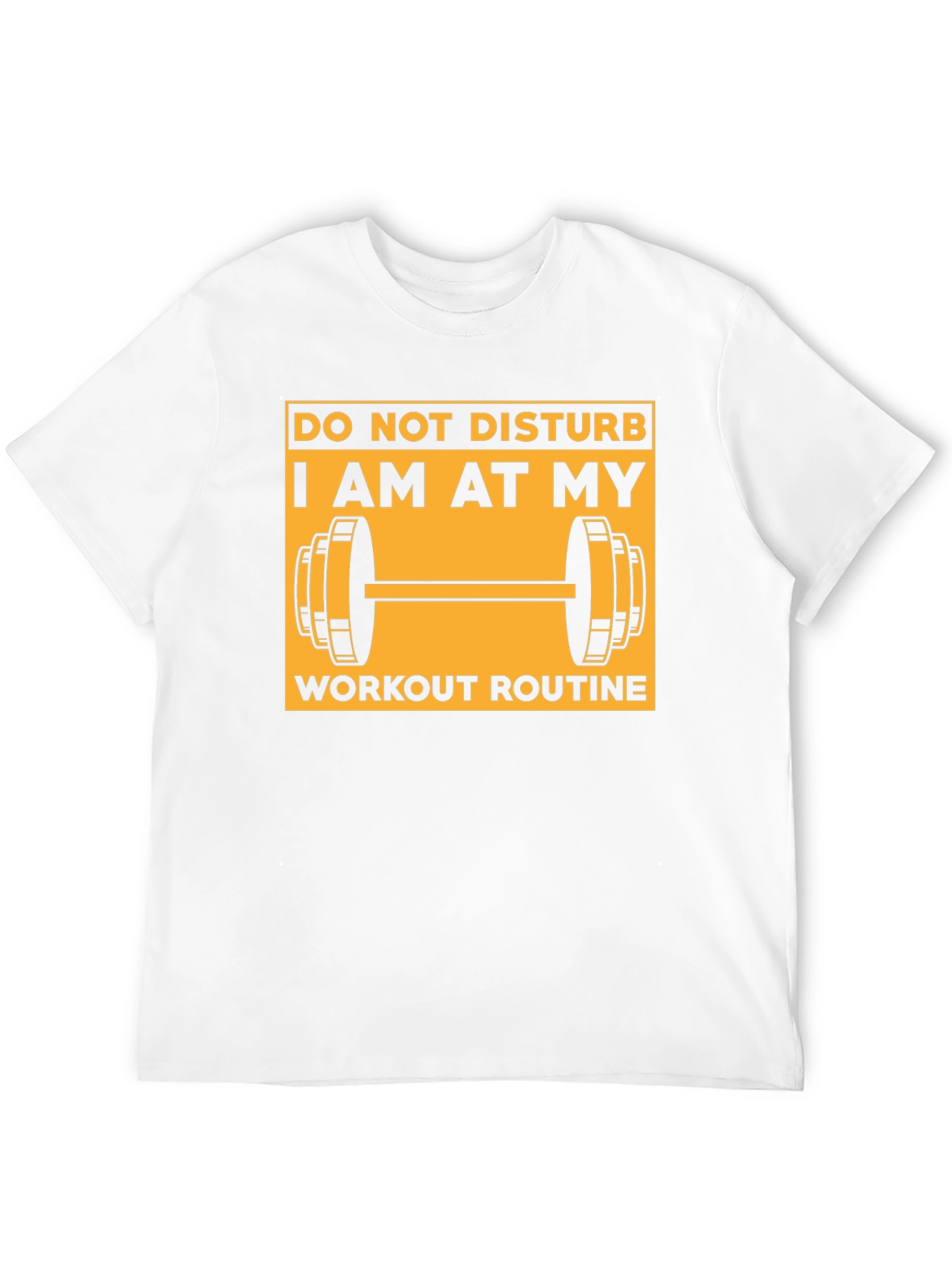 Workout Routine Graphic T-Shirt