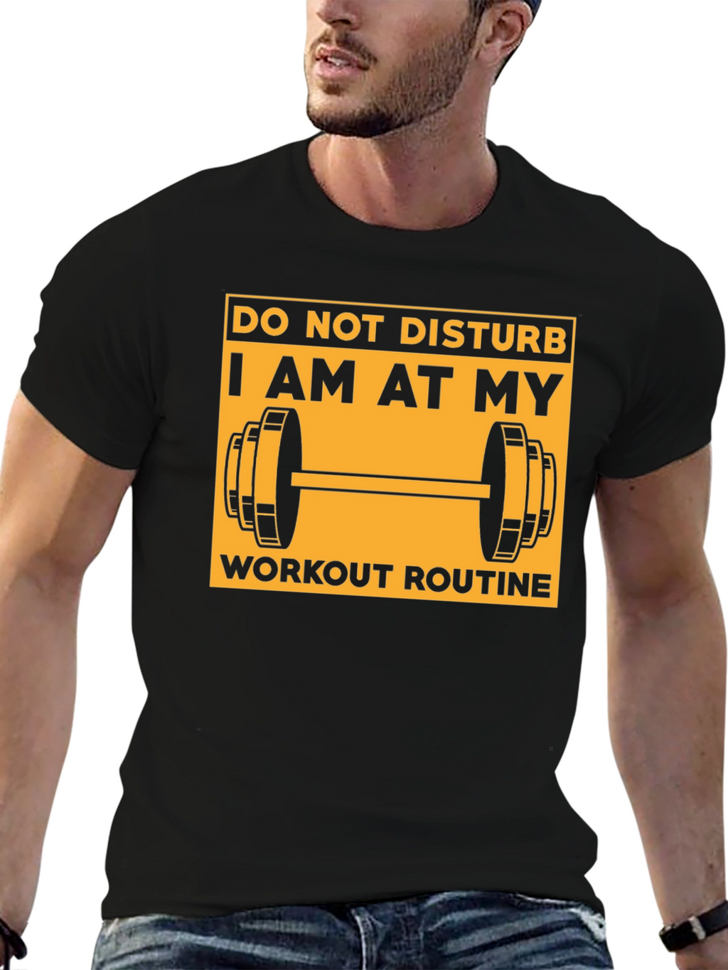 Workout Routine Graphic T-Shirt