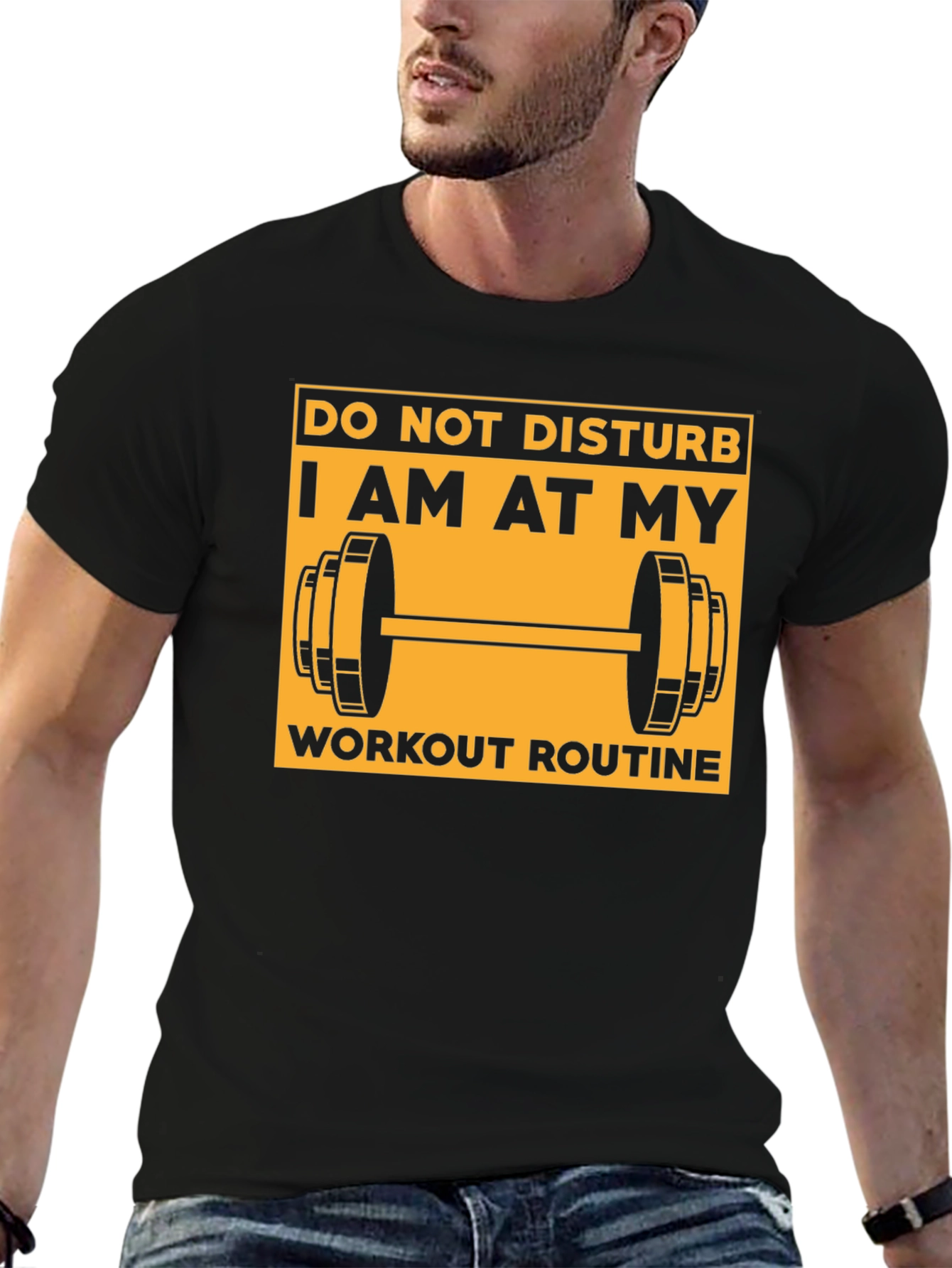 Workout Routine Graphic T-Shirt