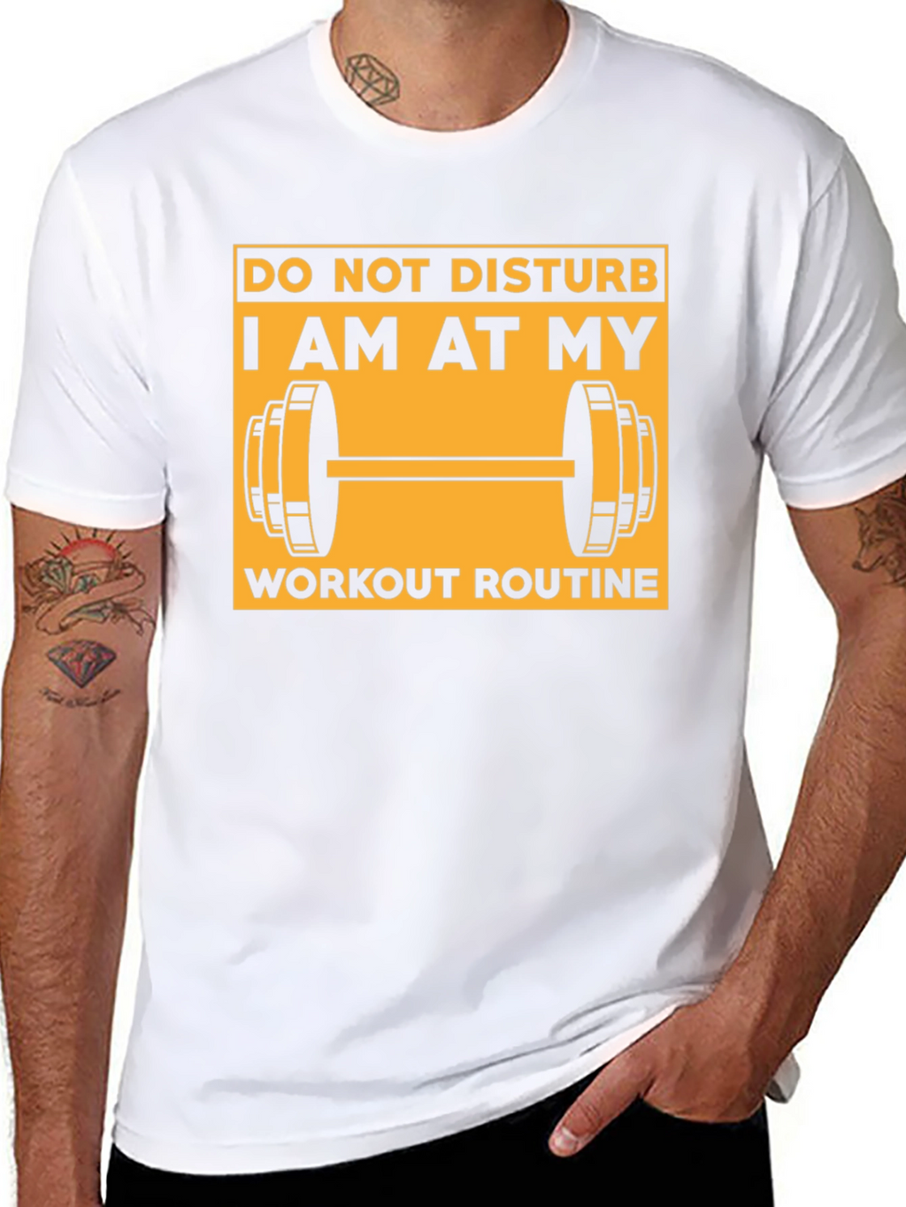 Workout Routine Graphic T-Shirt