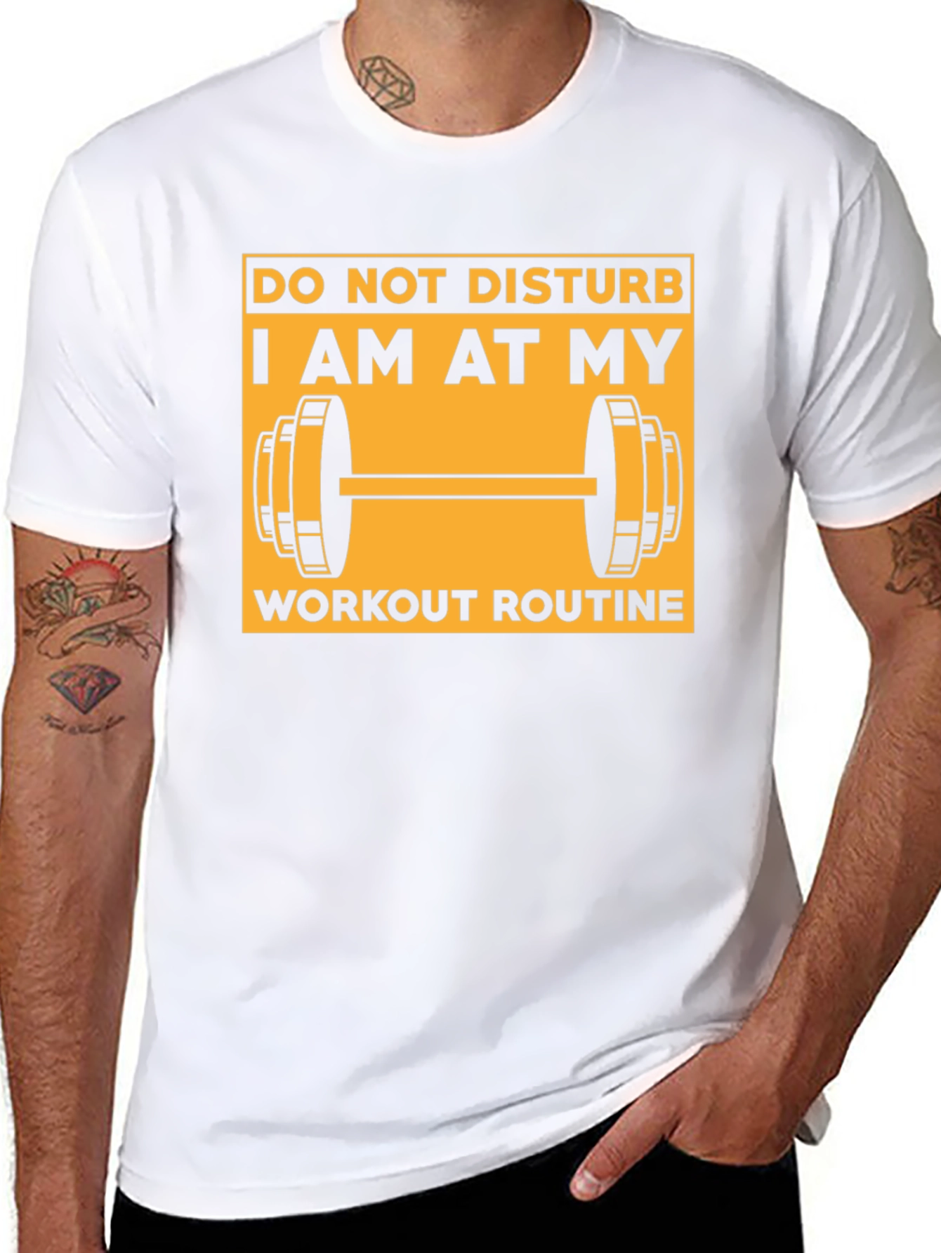 Workout Routine Graphic T-Shirt