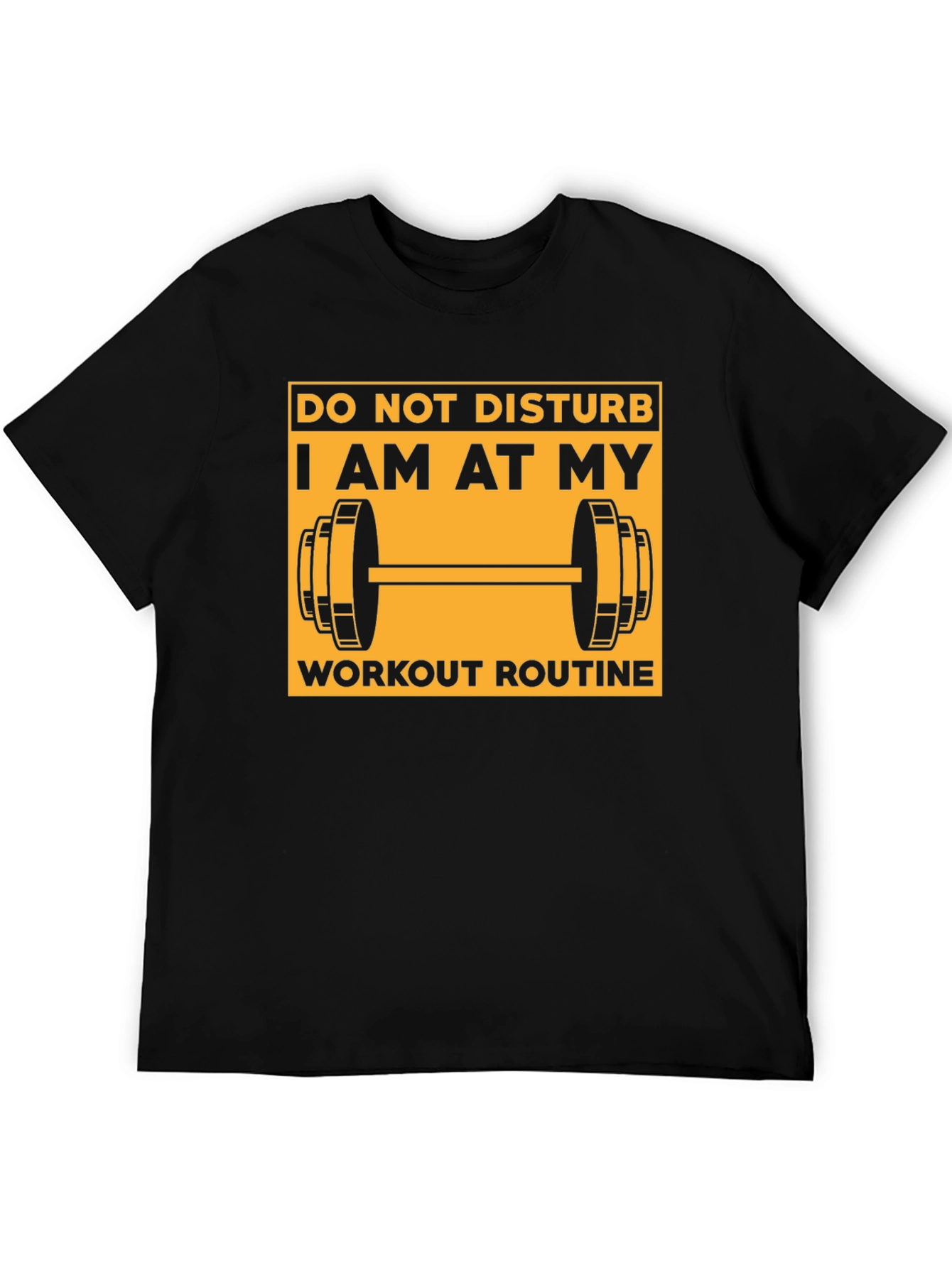 Workout Routine Graphic T-Shirt
