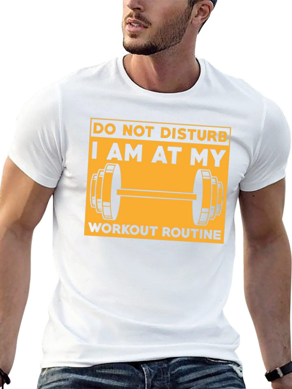 Workout Routine Graphic T-Shirt