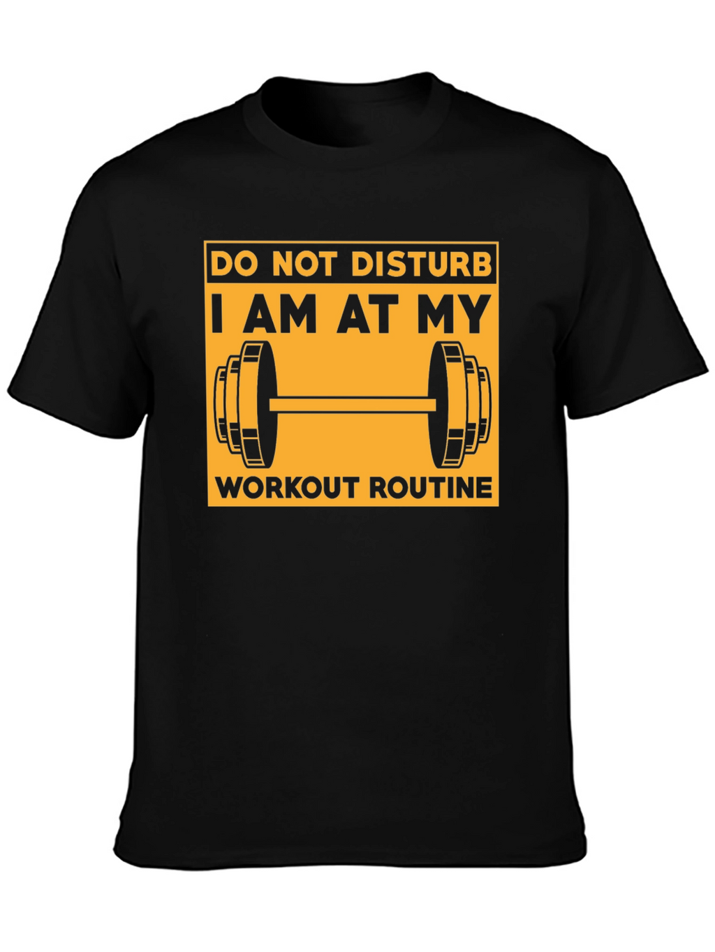 Workout Routine Graphic T-Shirt