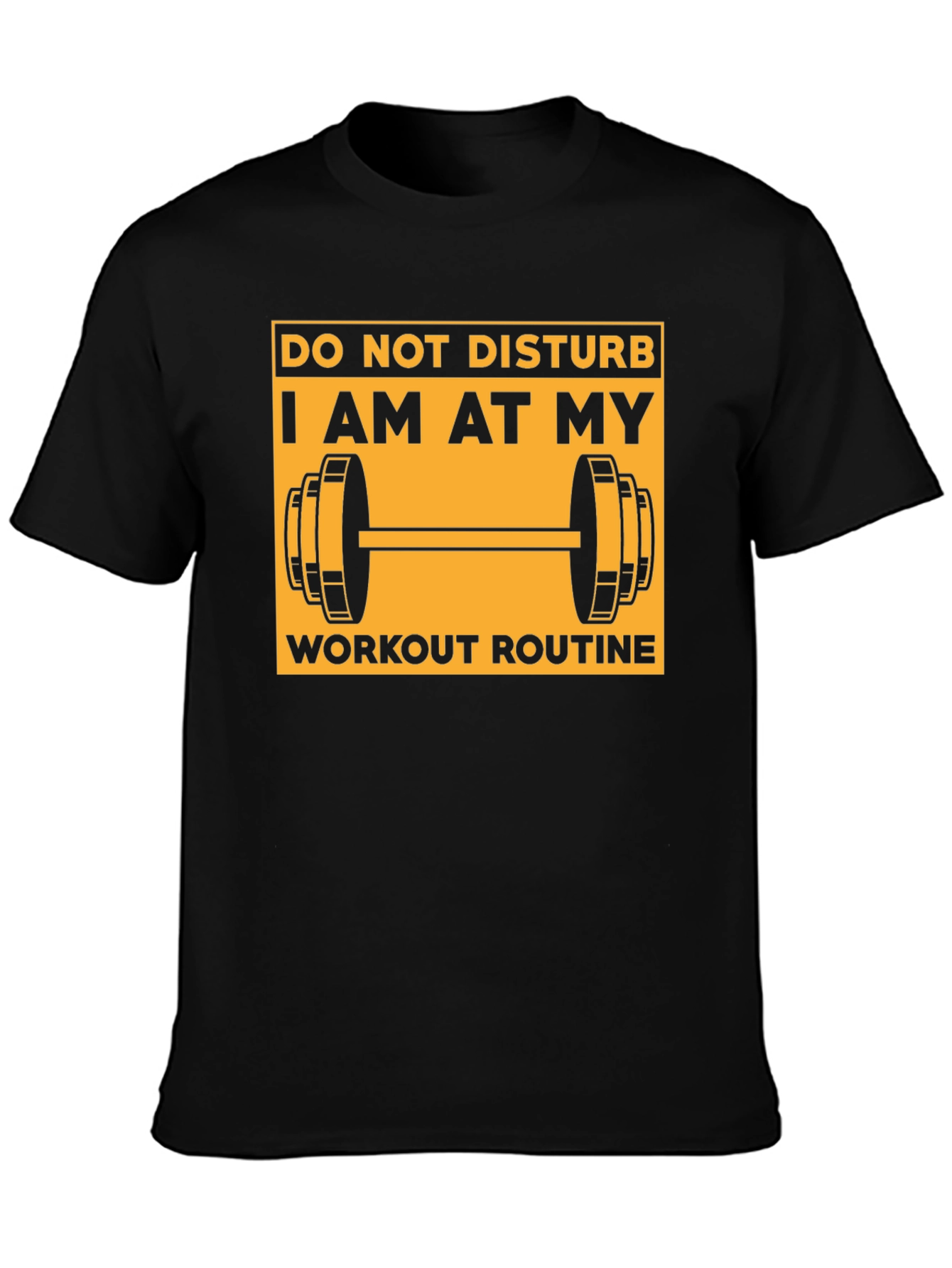 Workout Routine Graphic T-Shirt
