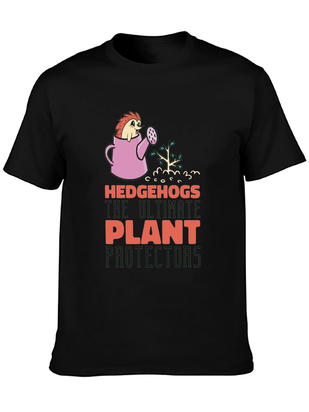 Hedgehogs Plant Protectors Graphic Tee