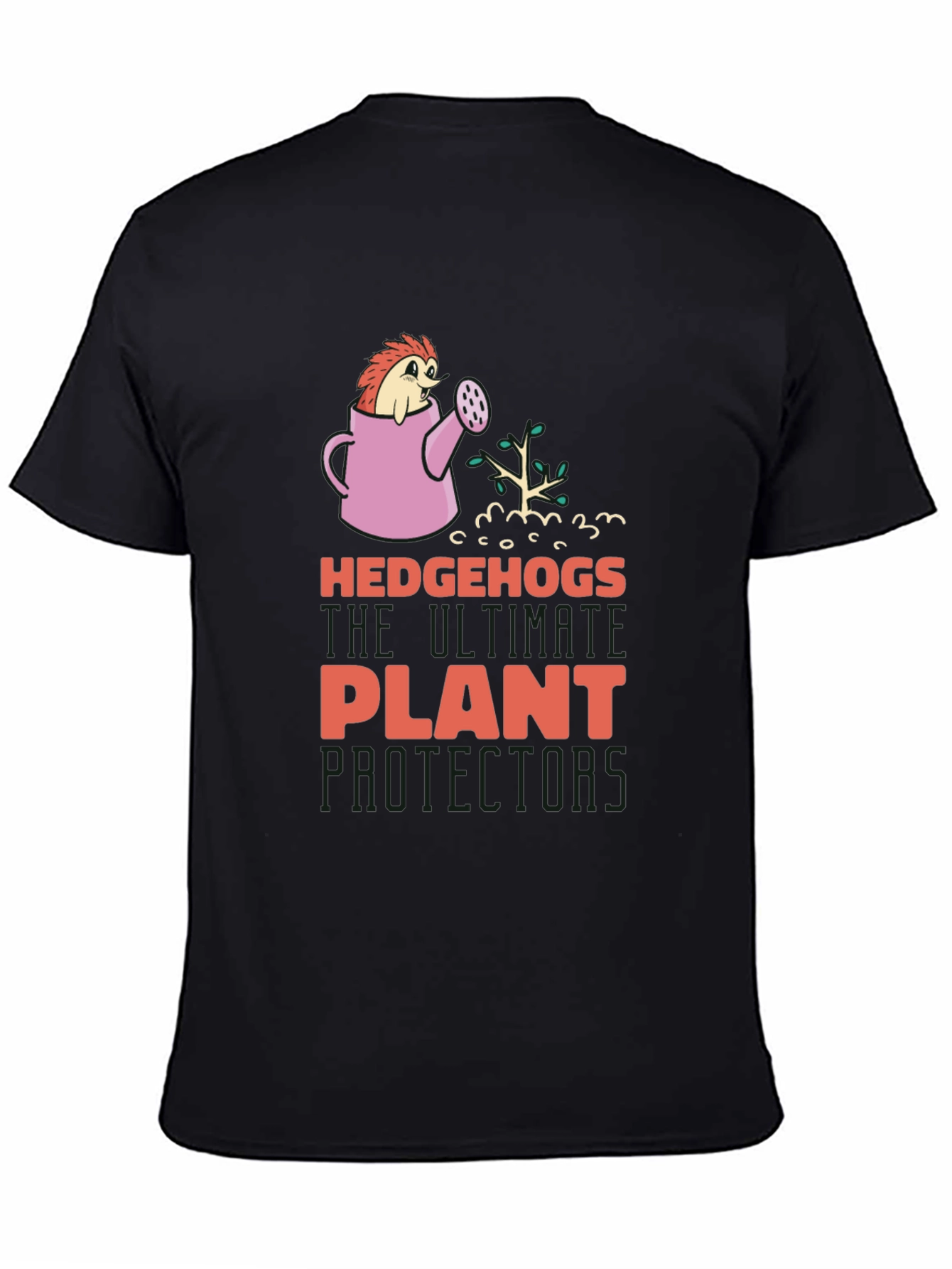 Hedgehogs Plant Protectors Graphic Tee