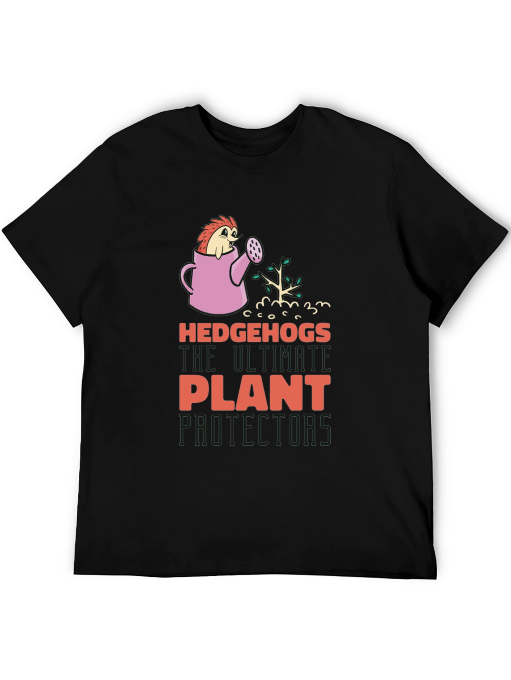 Hedgehogs Plant Protectors Graphic Tee
