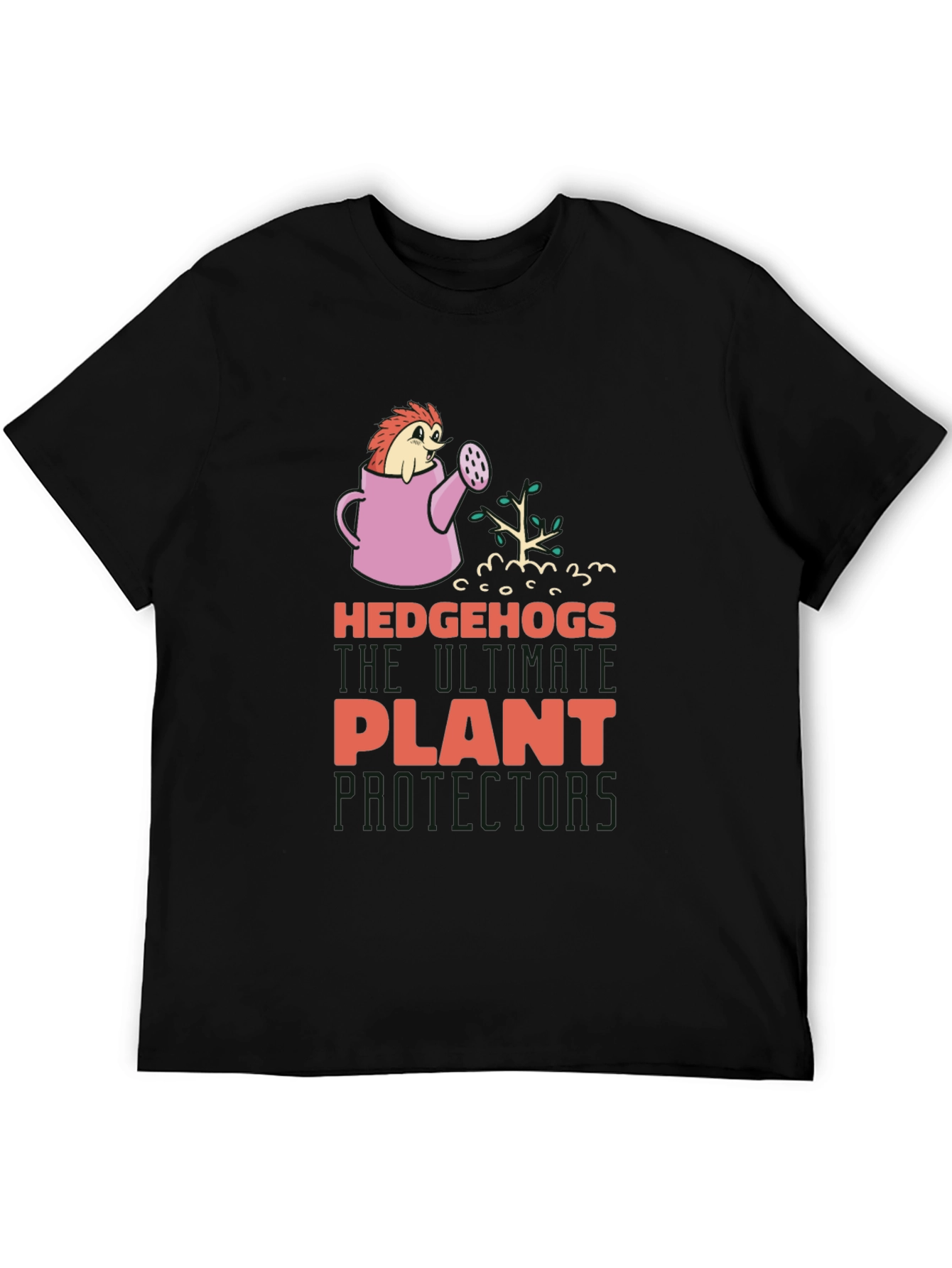 Hedgehogs Plant Protectors Graphic Tee
