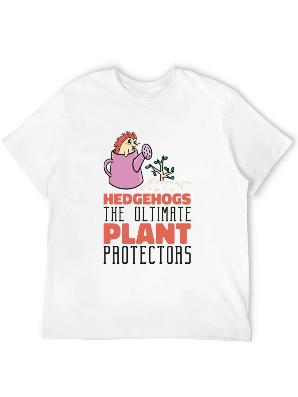 Hedgehogs Plant Protectors Graphic Tee