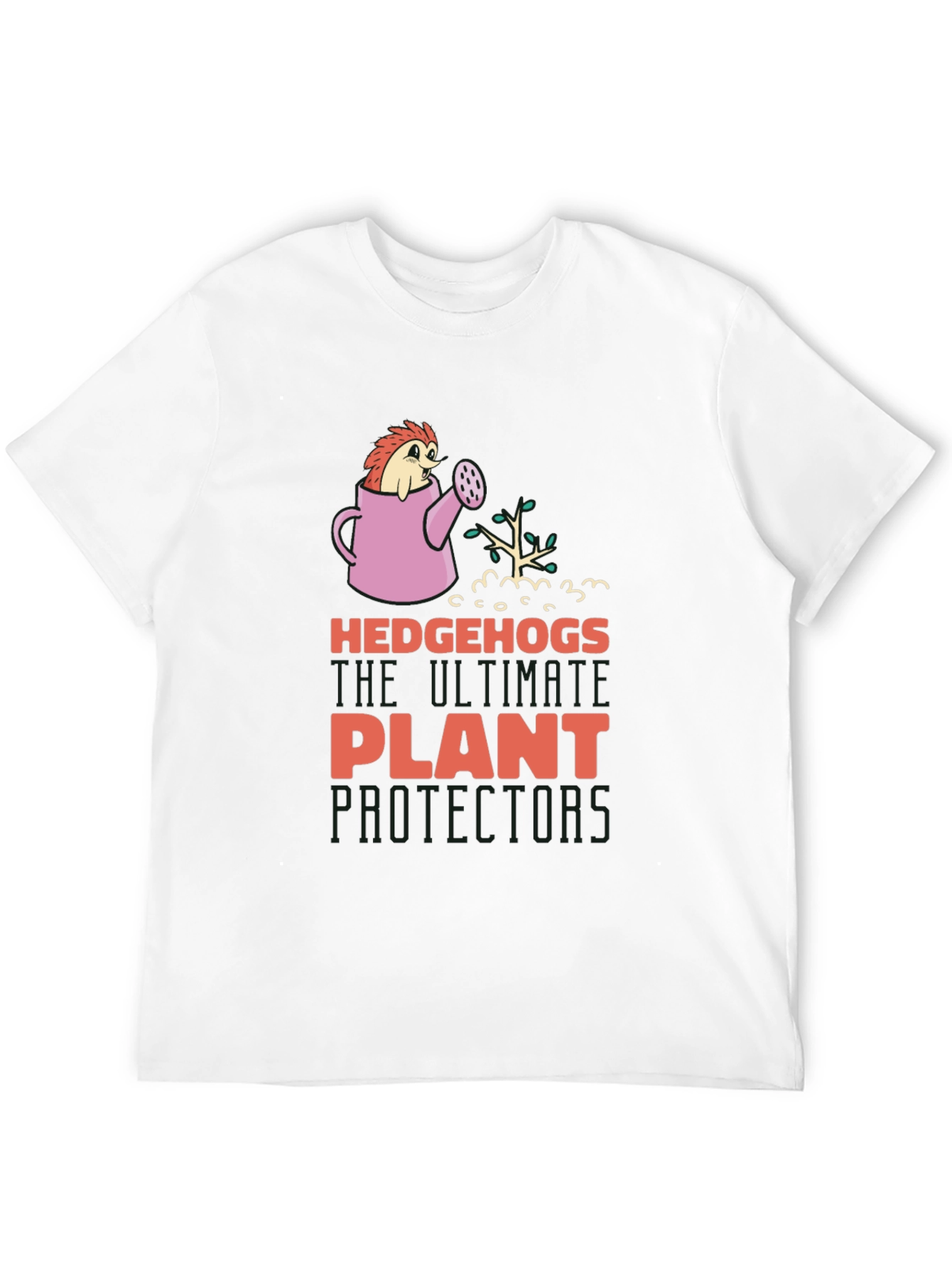 Hedgehogs Plant Protectors Graphic Tee