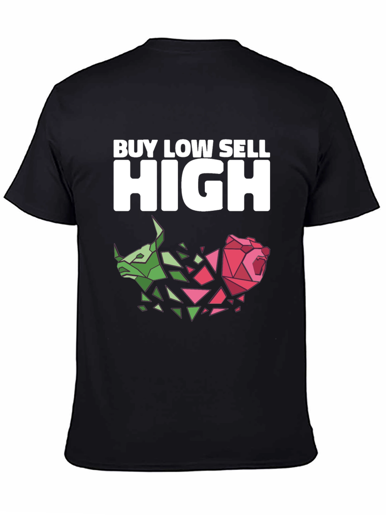 Buy Low Sell High Graphic T-Shirt - Stock Market Tee